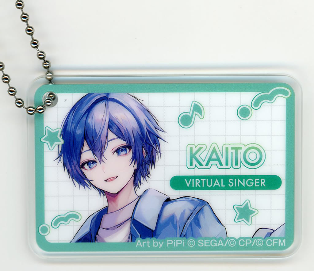KAITO Acrylic Keychain - Project SEKAI COLORFUL STAGE! feat. Hatsune Miku Lawson Collaboration (Approx. 46 x 70 mm) - Pre-owned