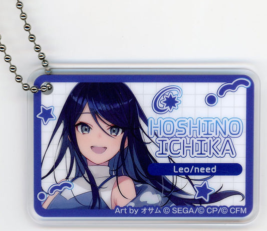 Ichika Hoshino Acrylic Keychain - Project SEKAI COLORFUL STAGE! feat. Hatsune Miku Lawson Collaboration B - Approx. 46 x 70 mm (Pre-owned)
