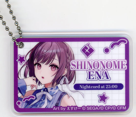 Ena Shinonome Acrylic Keychain B - Project SEKAI COLORFUL STAGE! feat. Hatsune Miku - Approx. 46 x 70 mm (Pre-owned)