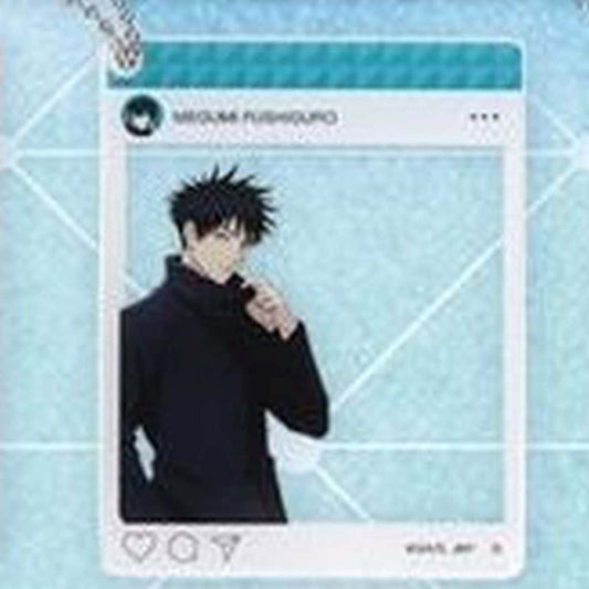 Megumi Fushiguro Acrylic Charm - Jujutsu Kaisen Odekake Acrylic Charm Vol.2 (Drawn Illustration) Bandai, Approx. 63 x 80 mm, Pre-owned