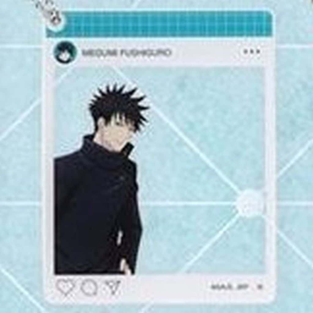 Megumi Fushiguro Acrylic Charm - Jujutsu Kaisen Odekake Acrylic Charm Vol.2 (Bandai, Approx. 63 x 80 mm) Pre-owned