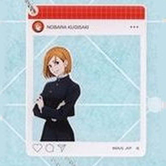 Nobara Kugisaki Acrylic Charm - Jujutsu Kaisen Odekake Acrylic Charm Vol.2 (Drawn Illustration) Bandai | Approx. 63 x 80 mm | Pre-owned
