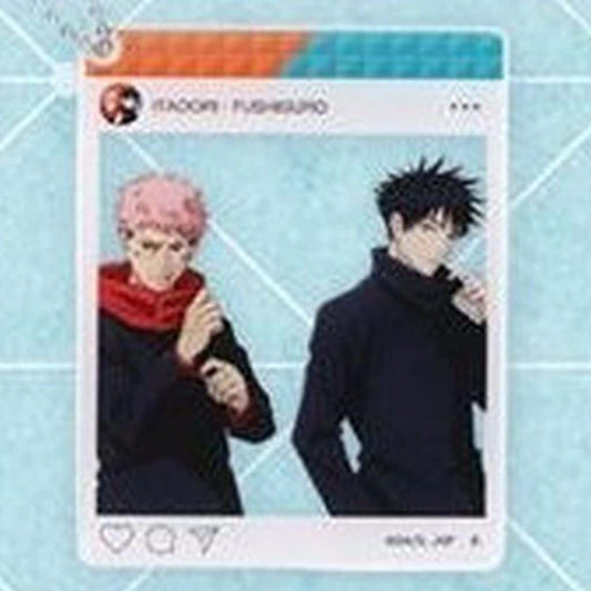 Yuji Itadori & Megumi Fushiguro Acrylic Charm - Jujutsu Kaisen Odekake Acrylic Charm Vol.2 (Bandai) Approx. 63 x 80 mm - Pre-owned