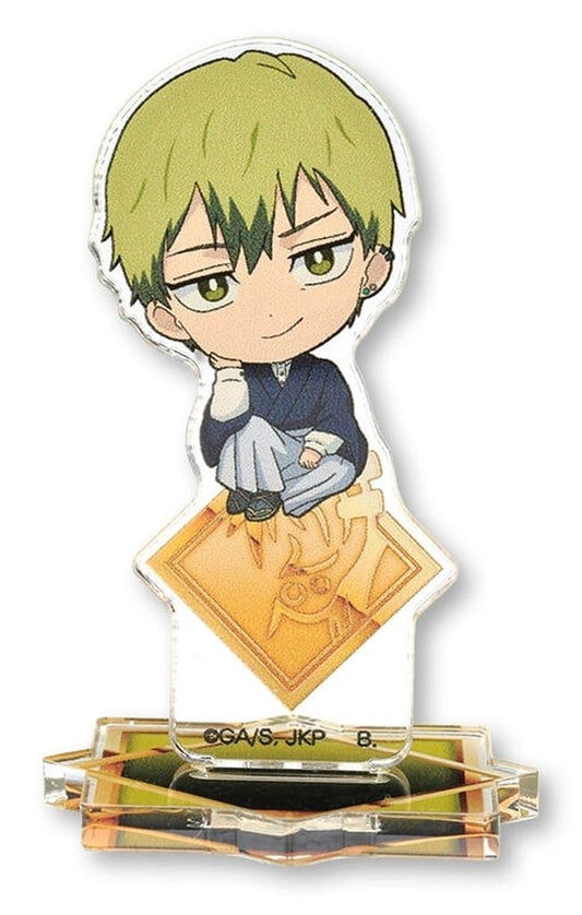 Naoya Zenin Acrylic Mini Character Stand - 'Chokon to Nokkari' Jujutsu Kaisen Mini Acrylic Stand Approx. 24 x 51 mm (Bandai, Pre-owned)