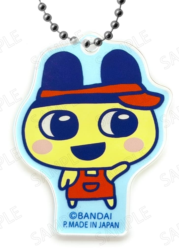 Mamecchi A Tamagotchi Welcome Burger Acrylic Keychain