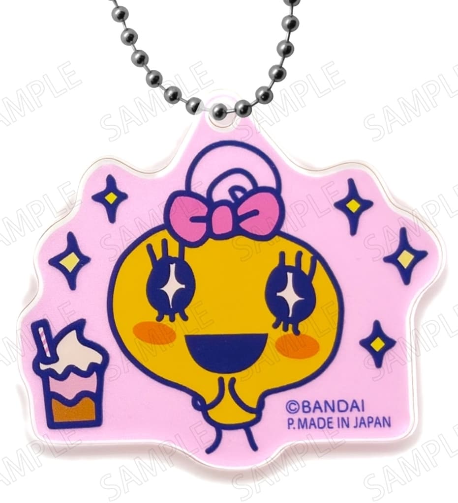 Memetchi B Tamagotchi Welcome Burger Acrylic Keychain