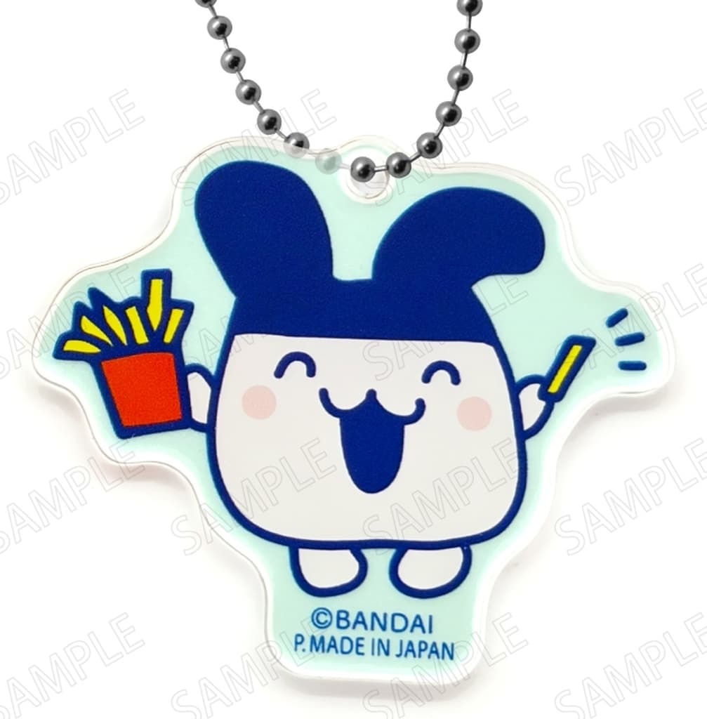 Mimitchi B Tamagotchi Welcome Burger Acrylic Keychain