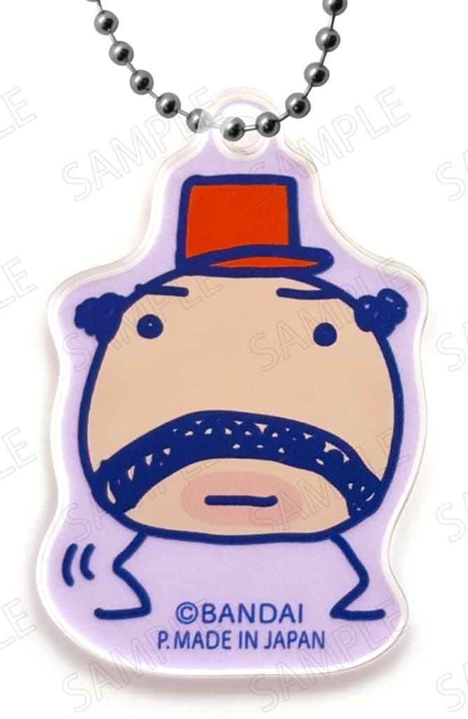 Tamagotchi Welcome Burger Otajitchi Acrylic Keychain