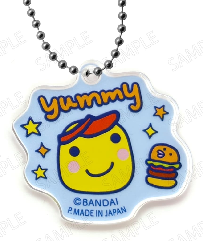 Tamagotchi Welcome Burger Marucchi Acrylic Keychain