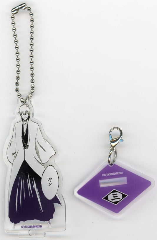 BLEACH Ichimaru Gin Acrylic Stand Keychain