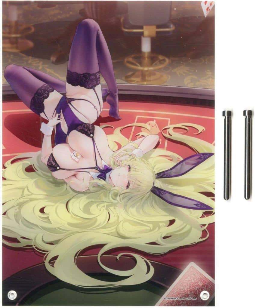 Azur Lane Bunny Fair 2026 Acrylic Panel A4 Size by MAGES, Pre-owned