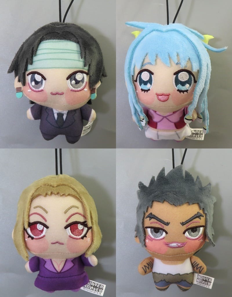 HUNTER×HUNTER Chopi Nui Petit 3 Plush Mascot 4-Piece Set