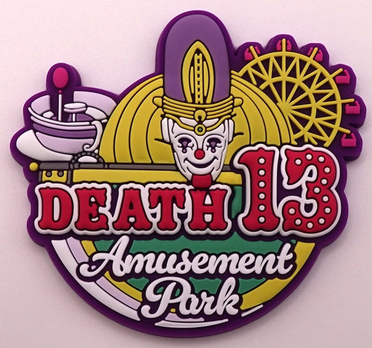 Death 13 Amusement Park Travel Rubber Magnet - JoJo's Bizarre Adventure: The Gathering of STARS Ichiban Kuji J Prize, Approx. 6 cm