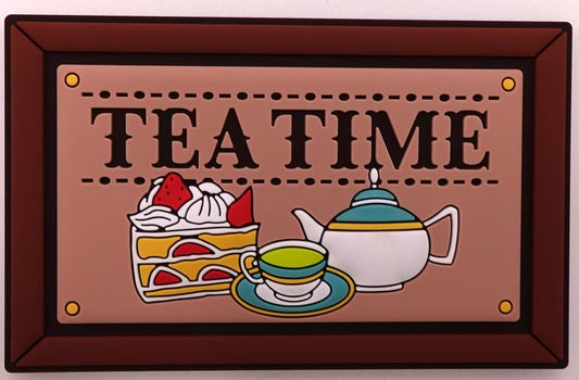 Tea Time Travel Rubber Magnet J Prize from JoJo's Bizarre Adventure: The Gathering of STARS by BANDAI SPIRITS, Approx. 6 cm