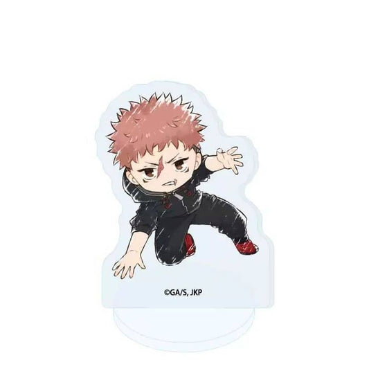 Yuji Itadori Acrylic Petit Stand - GraffArt Illustration A3 (Used) - Height Approx. 70 mm - Jujutsu Kaisen