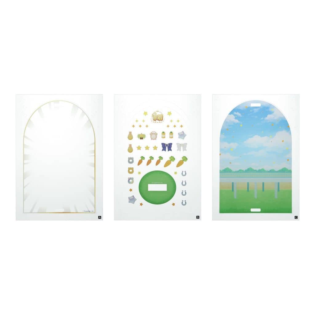 Umamusume Pretty Derby Racecourse Customania Acrylic Display Stand - Movic Acrylic Frame for Acrylic Goods (Pre-owned)