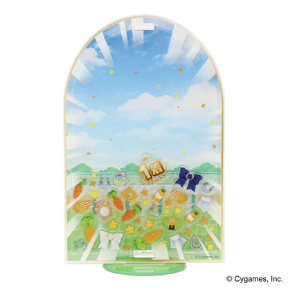 Umamusume Pretty Derby Racecourse Customania Acrylic Display Stand - Movic Acrylic Frame for Acrylic Goods (Pre-owned)