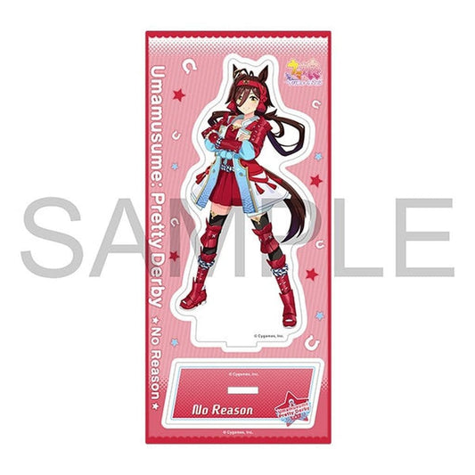 No Reason Acrylic Stand Vol.16 — Umamusume Pretty Derby Character Acrylic Stand (Movic) Approx. 13×7 cm — Pre-owned