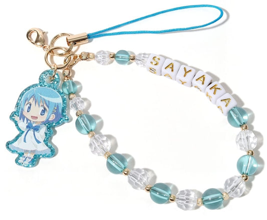 Sayaka Miki After School Mates Beads Strap - Puella Magi Madoka Magica - Movic - Length Approx. 17 cm (Pre-owned)