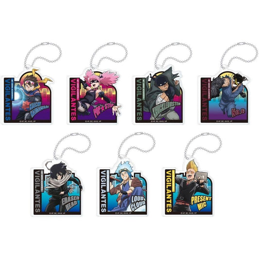 My Hero Academia: Vigilantes Acrylic Keyholder Collection Vol.2 - Complete Set of 7 (Movic, Pre-owned)