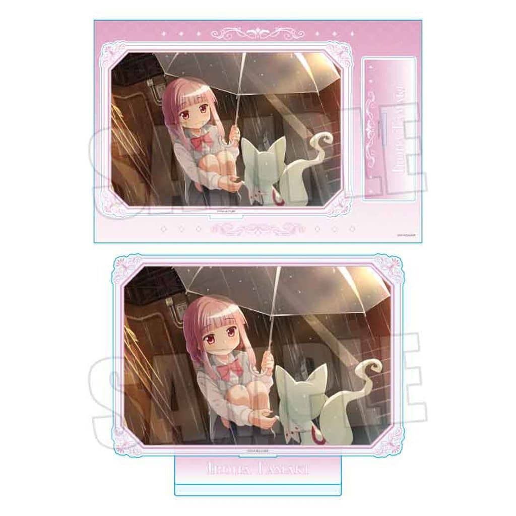 Iroha Tamaki MEGA Acrylic Stand - Puella Magi Madoka Magica Magia Exedra - Bellhouse Approx. 250 x 170 mm (Pre-owned)