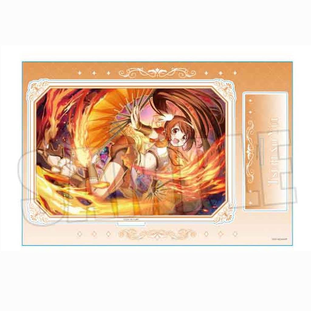 Tsuruno Yui MEGA Acrylic Stand - Puella Magi Madoka Magica Magia Exedra (Approx. 250 x 170 mm) - Belhouse - Pre-owned