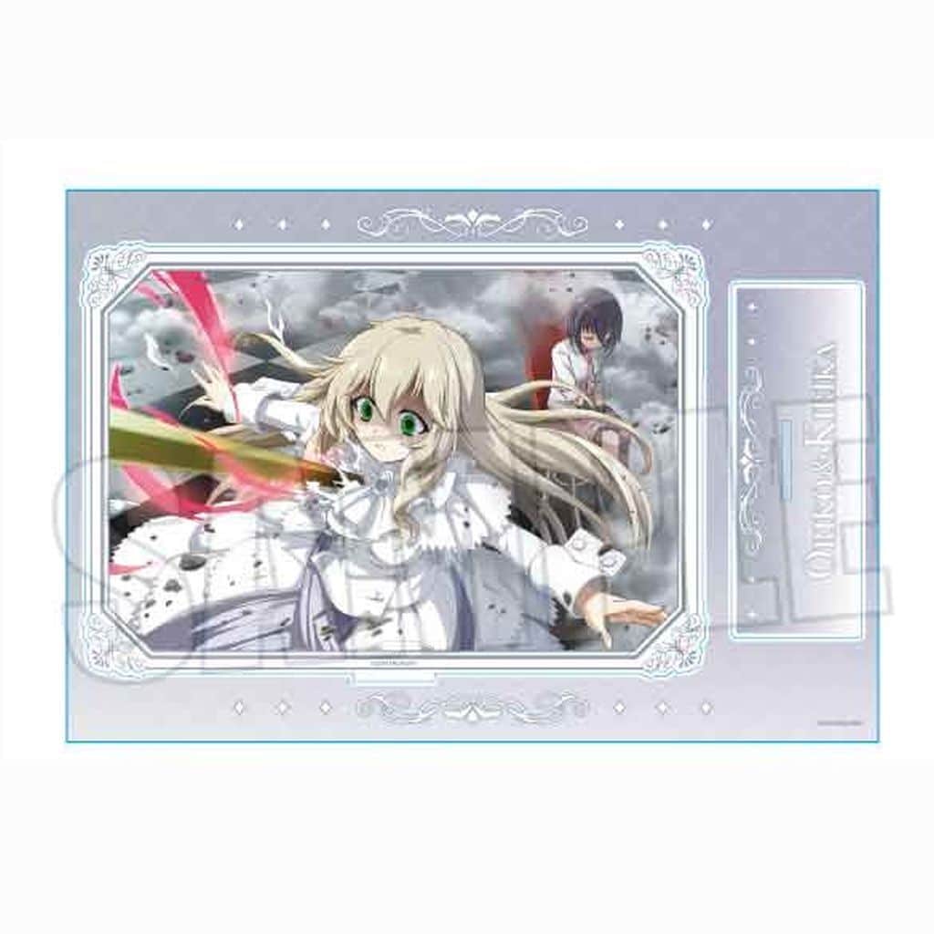 Oriko & Kirika MEGA Acrylic Stand - Puella Magi Madoka Magica: Magia Exedra - Bellhouse - Approx. 250 x 170 mm (Pre-owned)