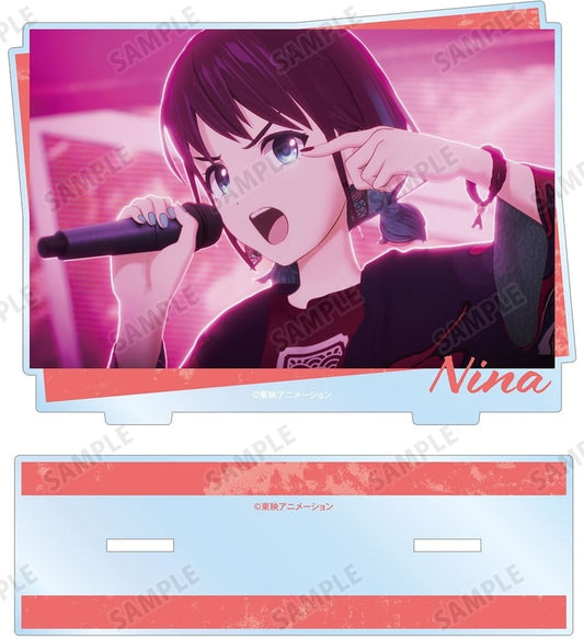 Nina Iseri Scene Photo BIG Acrylic Stand ver.B - Girls Band Cry