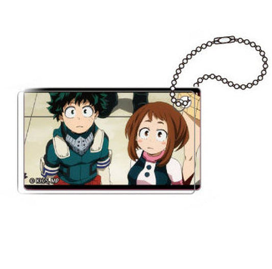 Izuku Midoriya & Ochaco Uraraka Acrylic Keychain Collection Vol.3 - Movic Acrylic Keyholder Approx. 4.5 x 2.6 cm (Pre-owned) - My Hero Academia