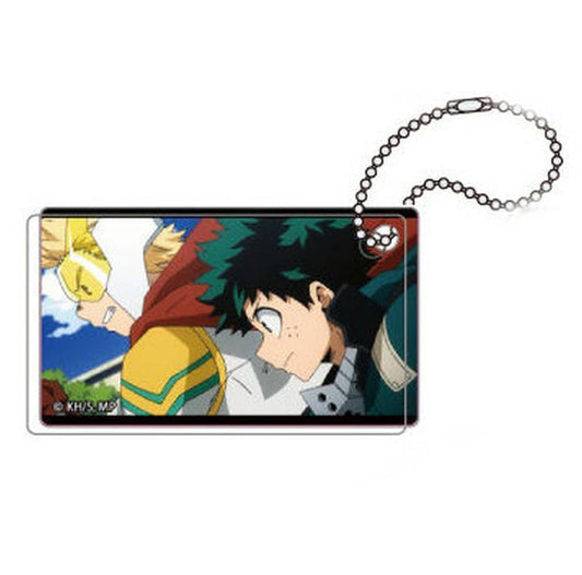 Izuku Midoriya & Mirio Togata Acrylic Keychain - My Hero Academia Acrylic Keyholder Collection Vol.4 (Movic) - Used, Approx. 4.5 x 2.6 cm
