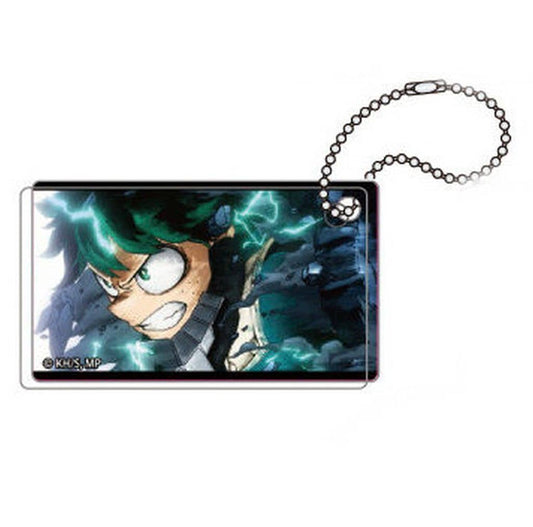 Izuku Midoriya Acrylic Keychain - My Hero Academia Acrylic Keyholder Collection Vol.4 (Movic, Approx. 4.5 x 2.6 cm) - Pre-owned