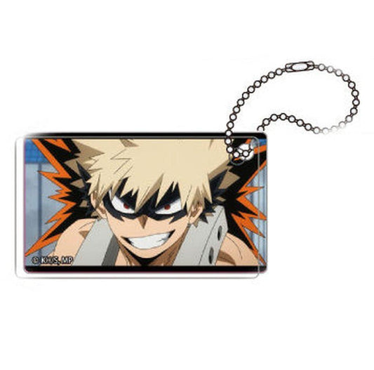 Katsuki Bakugo Acrylic Keychain - My Hero Academia Acrylic Keyholder Collection Vol.4 (Movic) - Approx. 4.5 x 2.6 cm - Pre-owned