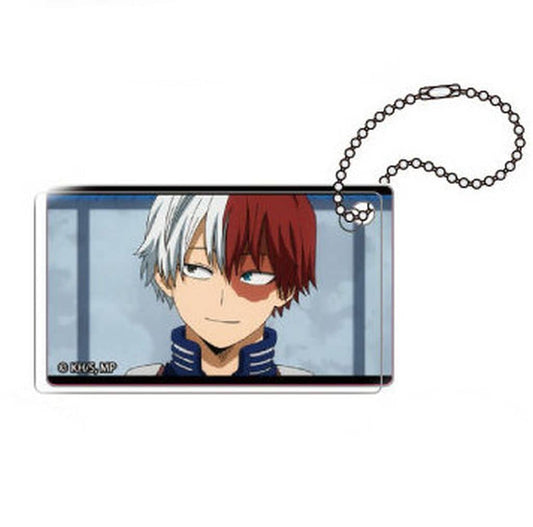Shoto Todoroki Acrylic Keychain - My Hero Academia Acrylic Keyholder Collection Vol.4 (Movic) - Approx. 4.5 x 2.6 cm - Pre-owned