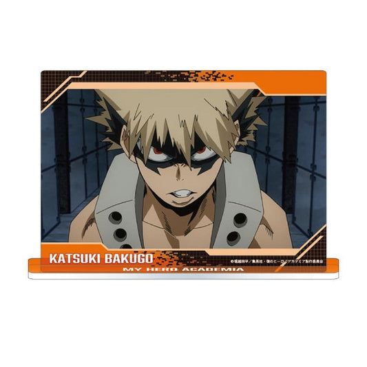 Katsuki Bakugo Acrylic Panel with Stand - My Hero Academia - Movic - Approx. 12 x 17 cm (Used)