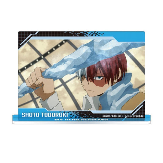 Shoto Todoroki Acrylic Panel with Stand - My Hero Academia - Movic - Approx. 12 x 17 cm - Pre-owned