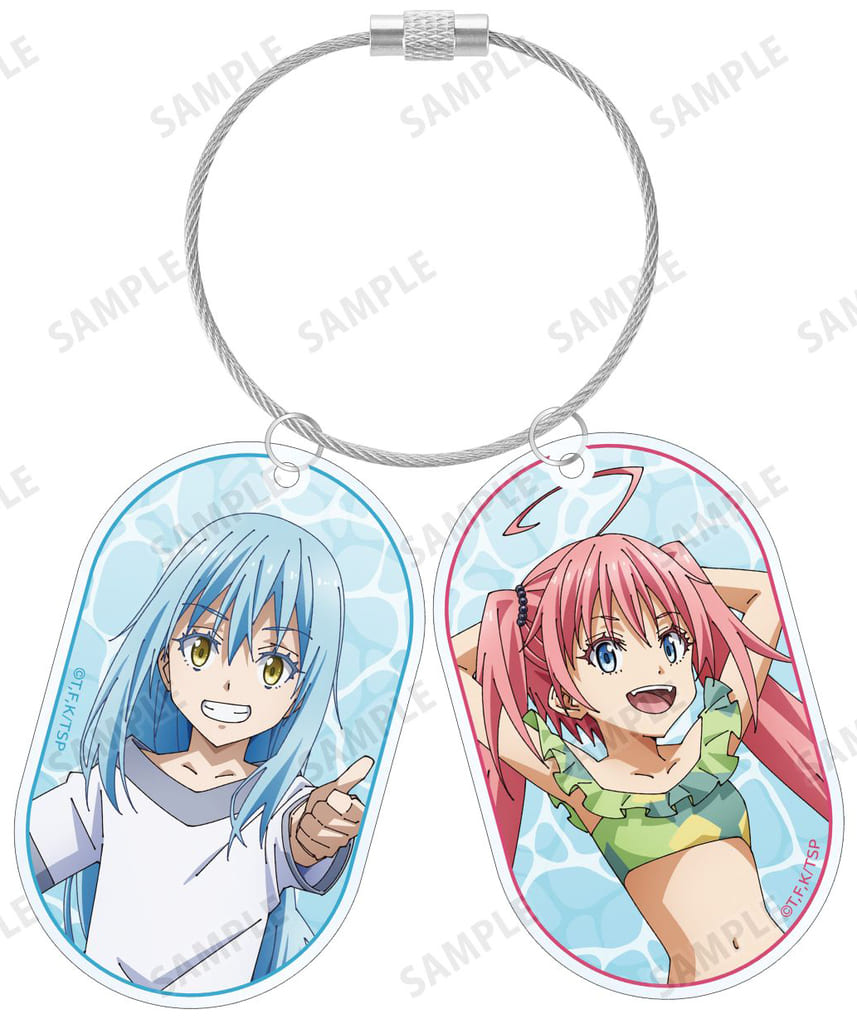 Rimuru Tempest & Milim Nava 2-Link Wire BIG Acrylic Keychain