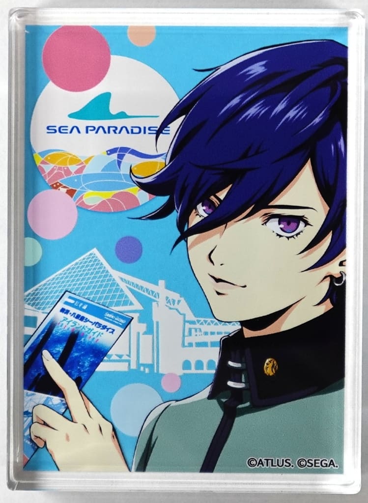 Persona P1 Protagonist Acrylic Block – Persona 30th × Sea Paradise