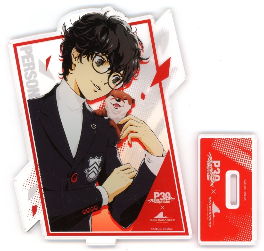 Persona 30th Anniversary x Sea Paradise Protagonist (P5) Acrylic Stand