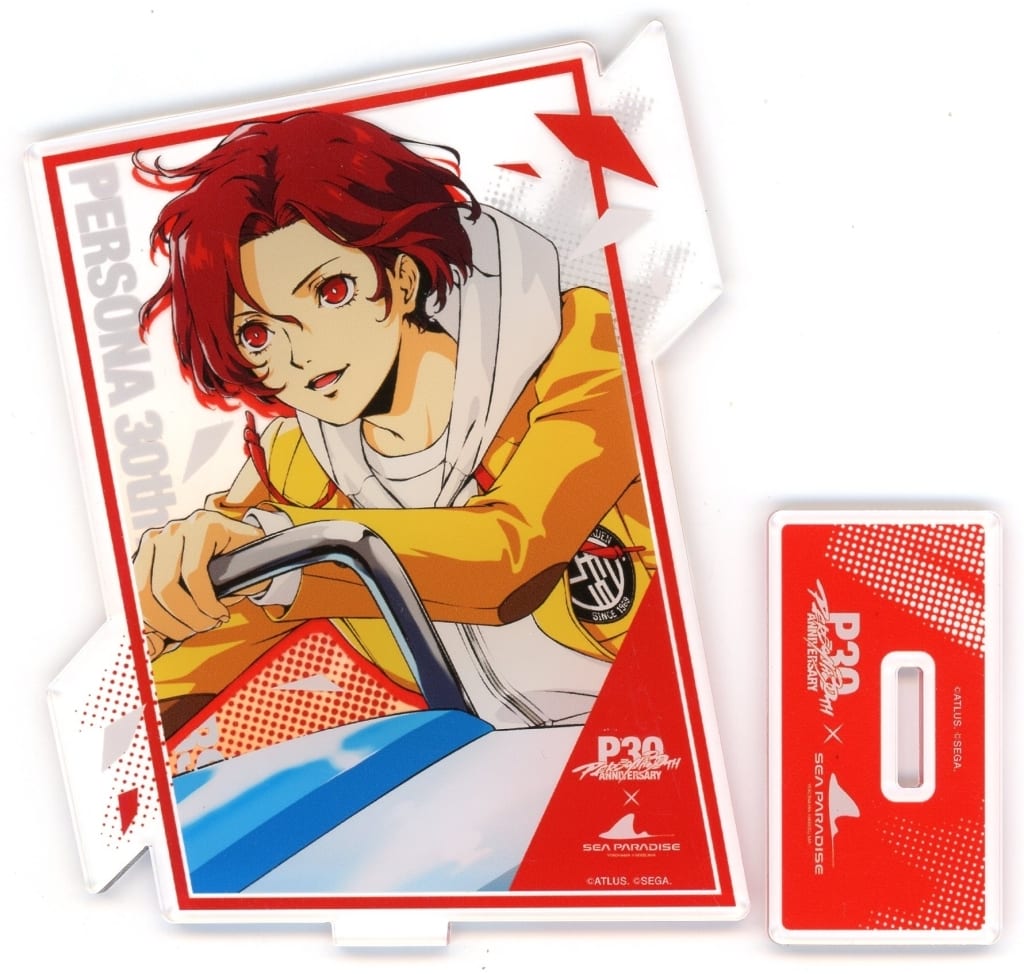 Persona 30th × Sea Paradise P5X Protagonist Acrylic Stand