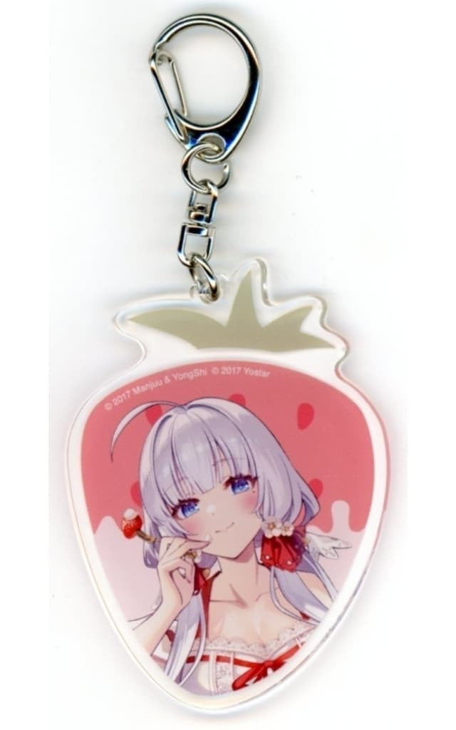 Azur Lane Illustrious Strawberry Fair Acrylic Keychain