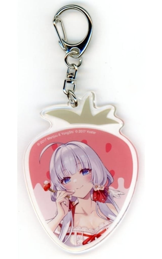 Azur Lane Illustrious Strawberry Fair Acrylic Keychain
