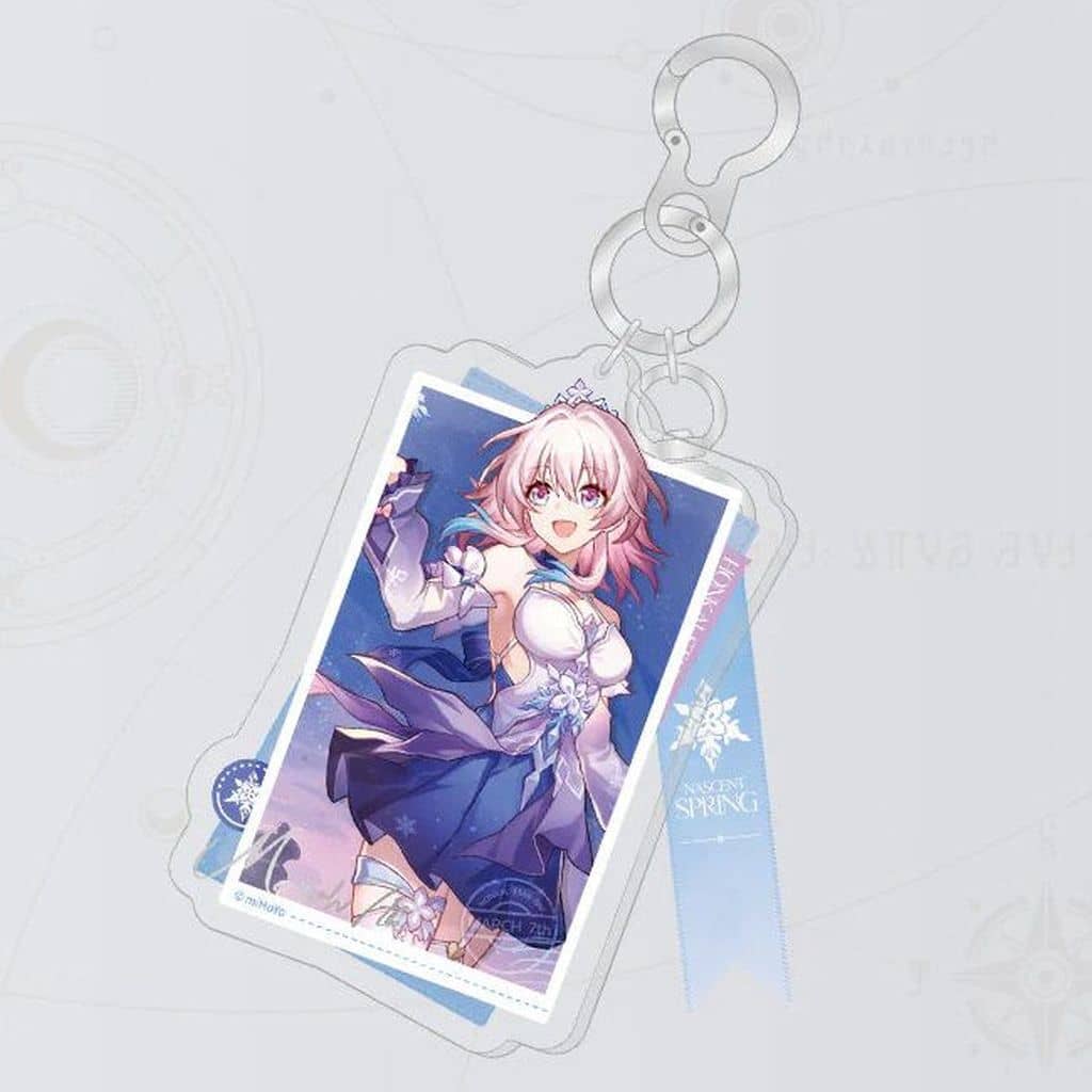 March 7th Winter Passes, Warmth Arrives Acrylic Keychain