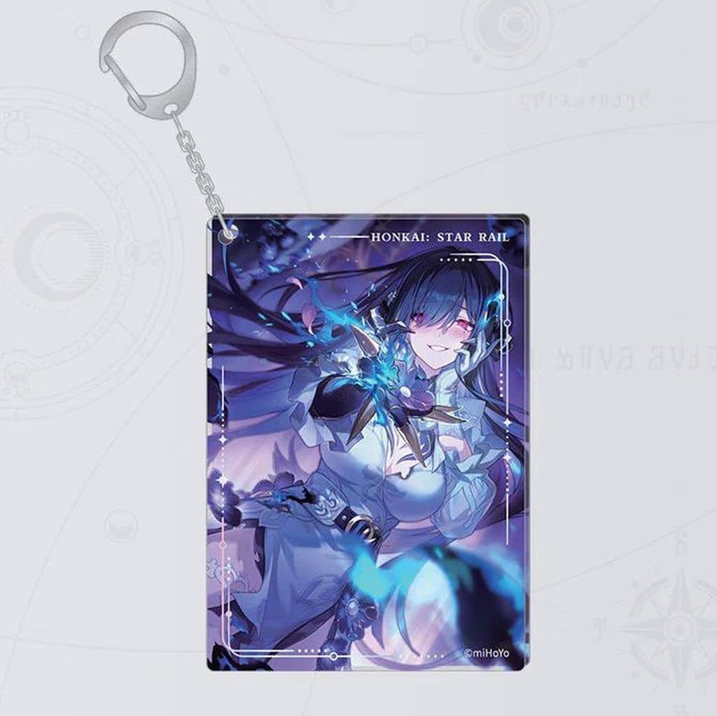 Honkai: Star Rail Light Cone Series Acrylic Keychain – Don't Forget Her Flame