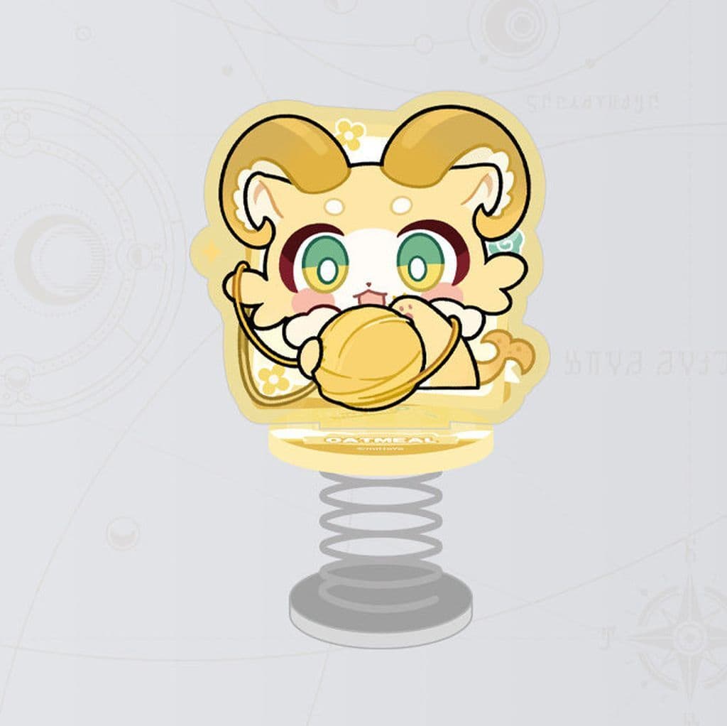 Oatmeal Pam Exhibition Room Swaying Acrylic Stand - Honkai: Star Rail