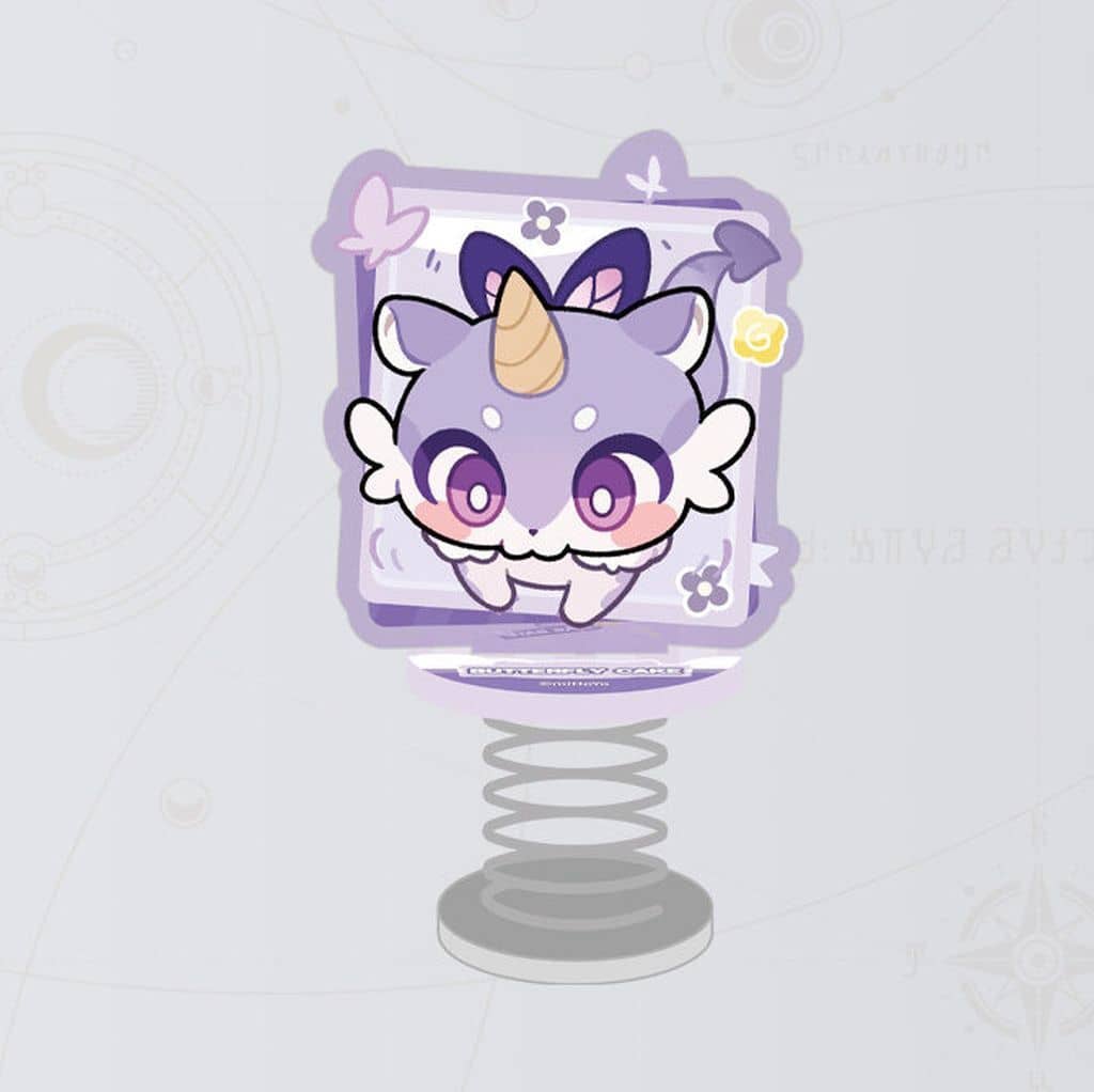 Honkai: Star Rail Butterfly Cake Pam Acrylic Stand
