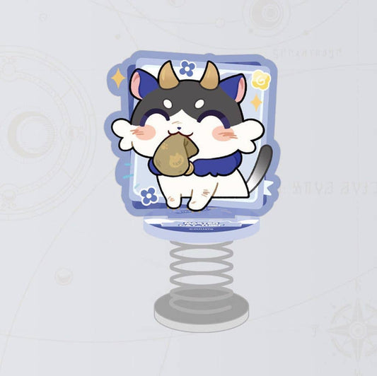 Kitty Thief Pam's Exhibition Room Swaying Acrylic Stand - Honkai: Star Rail