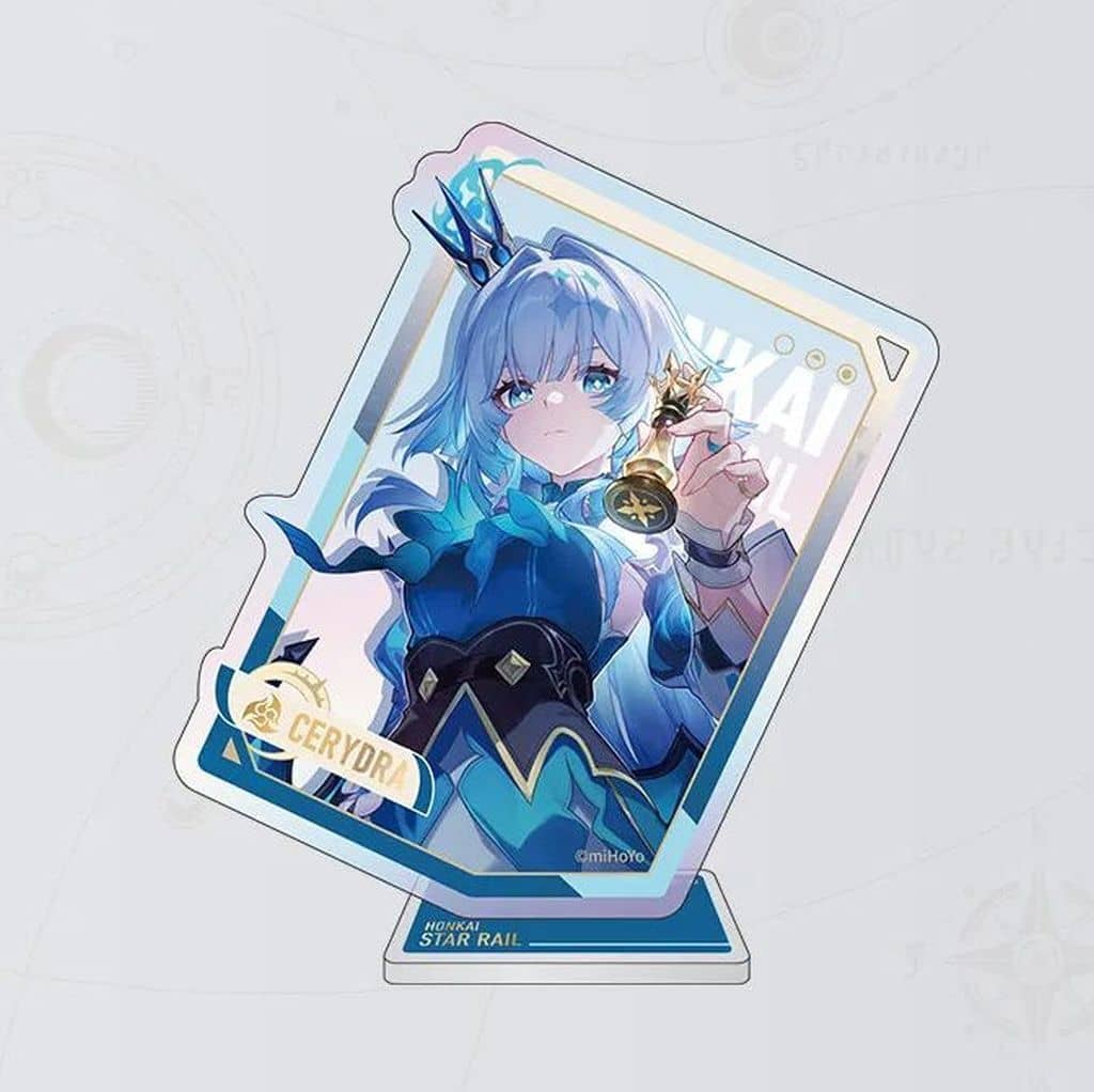 Kelryudra Interstellar Travel Series Acrylic Stand Keychain - Honkai: Star Rail