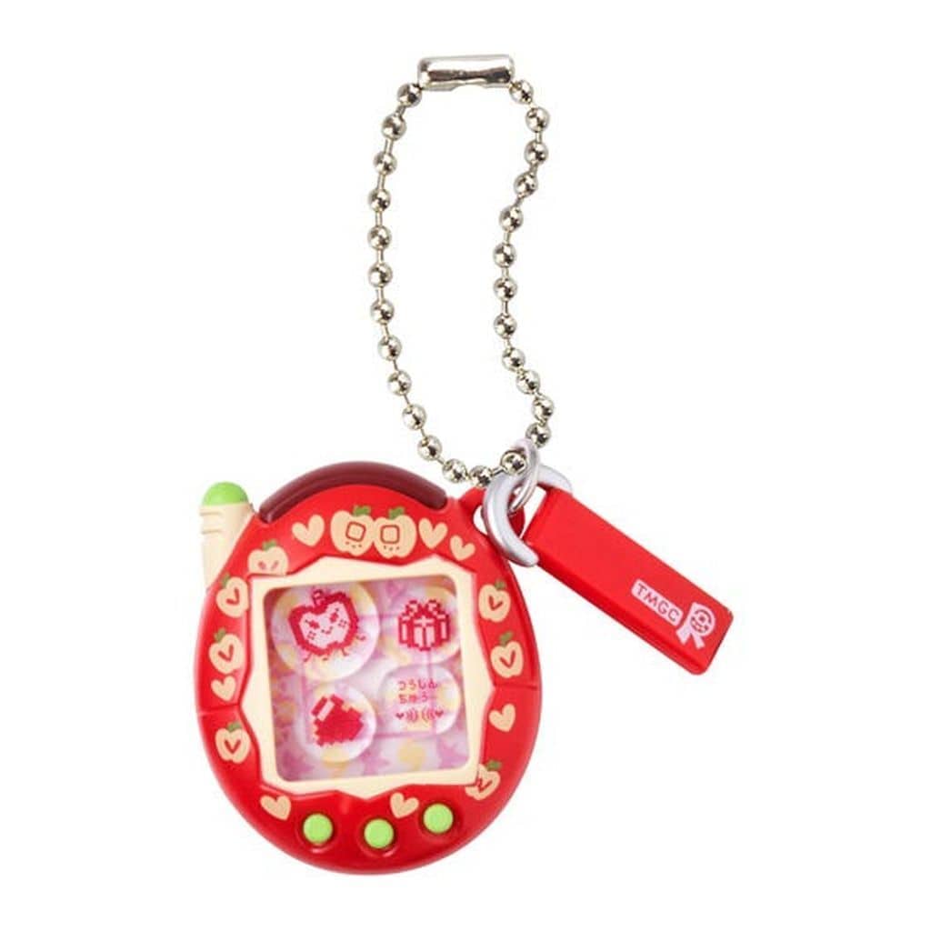 Tamagotchi Shaka Shaka Charm Collection 3 Ringo Red Keychain
