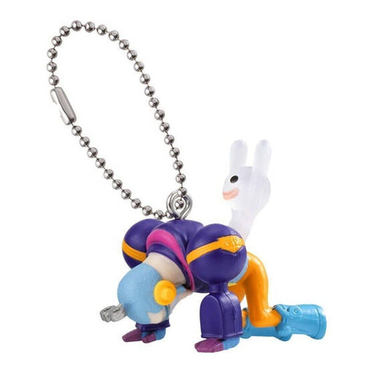 Franky Keychain Mascot - From TV animation One Piece Negative Swing 3 (Bandai) Approx. 3.5 cm - Pre-owned