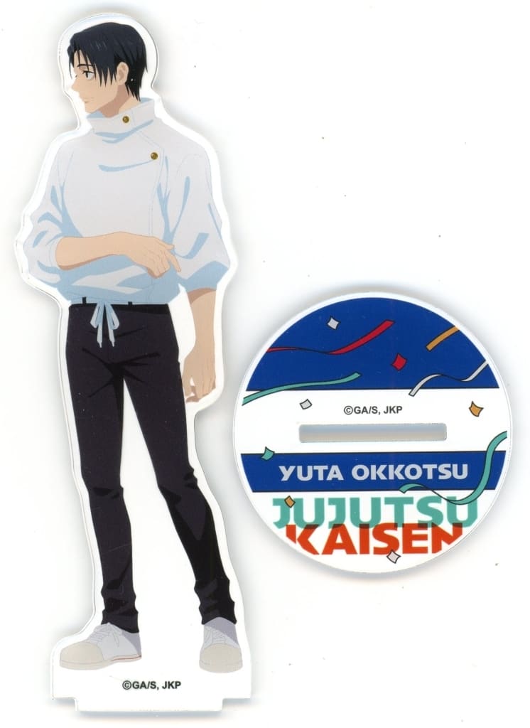 Yuta Okkotsu Acrylic Stand - Jujutsu Kaisen 5th Anniversary Visual Vol.3 (Approx. 46 x 136 mm) - Toho Official Goods (Pre-owned)